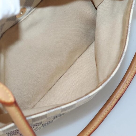 LOUIS VUITTON Damier Azur Figeri PM Shoulder Bag N41176 LV Auth 135424 - Picture 12 of 16